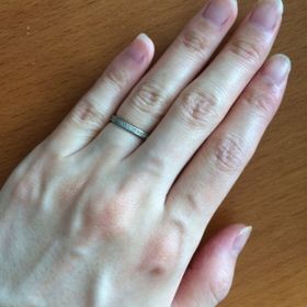 【BROWNDIAMOND(ブラウンダイヤモンド)の口コミ】 結婚指輪はダイヤモンドが入っているものにしようとずっと決めていました…