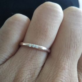 【TASAKI(タサキ)の口コミ】 色とデザインが気に入りました。ピンクゴールドの指輪を探していたので気…