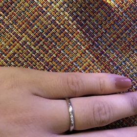 【アイプリモ(I-PRIMO)の口コミ】 婚約指輪でなく、ネックレスをプロポーズでいただいたので、ダイヤモンド…