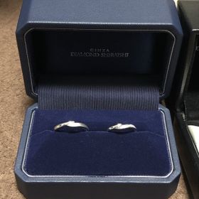 【銀座ダイヤモンドシライシの口コミ】 ほかの人とかぶらないデザインが1番の魅力でした。よくあるようなデザイン…