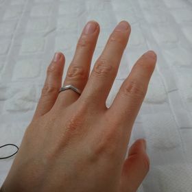 【Smith(工房スミス)の口コミ】 ハードプラチナ900に、指輪の裏側にルビーをいれてもらいました。私の指が…