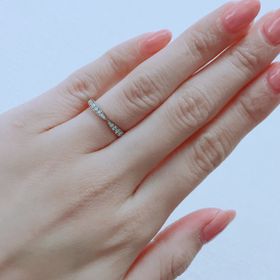 【ティファニー(Tiffany & Co.)の口コミ】 付け心地がとても良く、華奢で可愛いハーモニーのデザインに一目惚れしま…