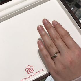 【杢目金屋(もくめがねや)の口コミ】 初めて木目の指輪を見つけました。他には無く、同じカットがないところに…