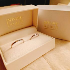 【PRIVATE BEACH(プライベートビーチ)の口コミ】 もともとハワイアンジュエリーが大好きで、付き合い始めたころからハワイ…