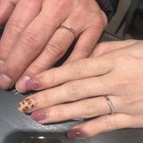 【HOSHI no SUNA 星の砂(ほしのすな)の口コミ】 シンプルだけど、上品でダイヤの輝きと可愛さもあって、店員さんのオスス…