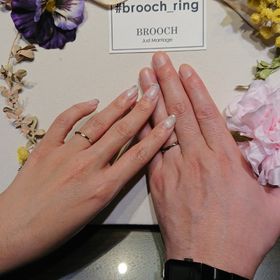 【LUCIE(ルシエ)の口コミ】 ピンクゴールドの細目の指輪を探していたところ、シンプルで可愛い指輪が…