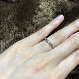 【エクセルコダイヤモンド(EXELCO DIAMOND)の口コミ】 予定していた予算よりだいぶ大幅にオーバーしましたが、いざ自分のサイズ…