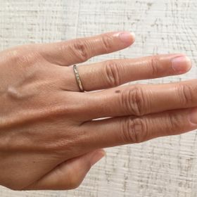 【canal4℃(カナルヨンドシー)の口コミ】 予算があまりなかったのですが、お手頃価格でプラチナを購入出来て嬉しか…