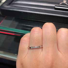 【ラザール ダイヤモンド(LAZARE DIAMOND)の口コミ】 一番の決め手はスタッフさんの対応です。指輪選びの知識があまりなくこだ…