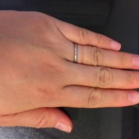 【ete(エテ)の口コミ】 男性用とペアなで１０万円とお値段お手頃でした。指輪の内側にメッセージ…