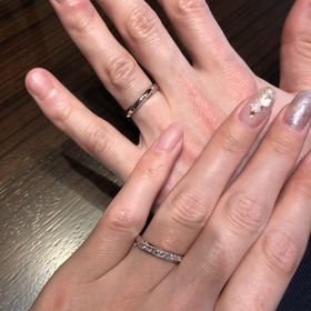 【俄(にわか)の口コミ】 スタッフの方のアドバイスとリングの存在感とデザインの良さで決めました!…