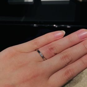 【銀座ダイヤモンドシライシの口コミ】 最初は結婚指輪ということでペアでの購入を考えていましたが、最終的にお…