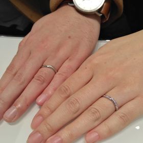 【CAFERING(カフェリング)の口コミ】 ・部分マット仕上げがカフェリングならではだったことと、付け心地がとて…