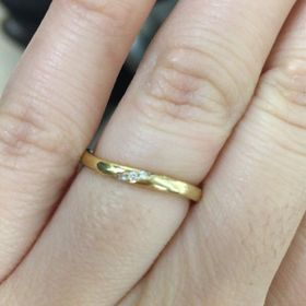 【アイプリモ(I-PRIMO)の口コミ】 細身のゴールドリングが欲しかったのですがどこへ行っても理想とするイエ…