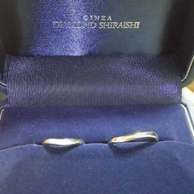 【銀座ダイヤモンドシライシの口コミ】 婚約指輪を購入していないため、ダイヤモンドつきの指輪を探していました…