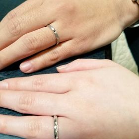 【エクセルコダイヤモンド(EXELCO DIAMOND)の口コミ】 ベールの柄のところで段がついていて、対面の相手からはかわいさが目立ち…