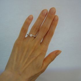 【ラザール ダイヤモンド(LAZARE DIAMOND)の口コミ】 日常的に身に着ける結婚指輪をシンプルなデザインにしようと考えていたの…