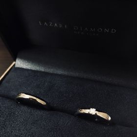【ラザール ダイヤモンド(LAZARE DIAMOND)の口コミ】 内側のカッティングが良いのか、指馴染みが良く長く使えそう。付け外しも…