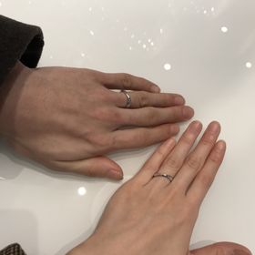 【ミンサーリングの口コミ】 ハワイアンジュエリーと悩んでいましたが、
シンプルなデザインながら、大…