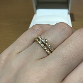 【RosettE(ロゼット)の口コミ】 店舗に行く前からInstagramで見て、このブランドの指輪どれもかわいいなぁ…