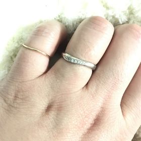 【JEWELRY  KAMATA(ジュエリーかまた)の口コミ】 最初はゴールドのものが欲しかったですが、店員さんにいろいろ見せてもら…