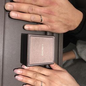 【アイプリモ(I-PRIMO)の口コミ】 二人でペアの最新のデザインにしました！見た目もとても良く、輝き具合や…