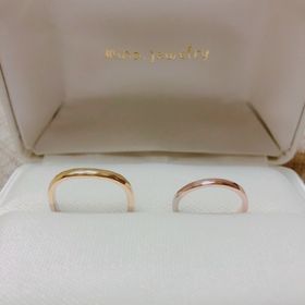 【mina.jewelry(ミナジュエリー)の口コミ】 はじめはSNSで知り興味を持ったのですが実際、店舗でリングを拝見して自分…