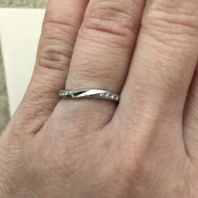 【アイプリモ(I-PRIMO)の口コミ】 特にイメージもなく行きましたが、いろんな形の指輪をつけていくうちにこ…