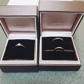 【アイプリモ(I-PRIMO)の口コミ】 婚約指輪は華やかさを重視しました。また重ね付けした際のバランスをこだ…