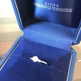 【銀座ダイヤモンドシライシの口コミ】 ジャスミンのデザインに一目惚れ。花言葉は、愛らしさ、温順。プロポーズ…