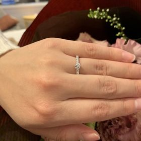 【アイプリモ(I-PRIMO)の口コミ】 デザインも豊富でダイヤモンドの種類も多くあったので、本当に喜ばれる指…