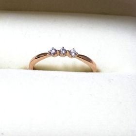 【infinitylove(インフィニティラヴ)の口コミ】 もともと、ピンクゴールドで華奢なものを探していました。地味なものより…