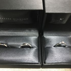 【ラザール ダイヤモンド(LAZARE DIAMOND)の口コミ】 夫の指は、太くてごついためオーソドックスな細いタイプの指輪じゃないも…