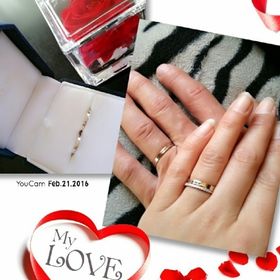 【festaria bijou SOPHIA(フェスタリア ビジュソフィア)の口コミ】 職種上、シンプルなﾍﾟｱﾘﾝｸﾞを探していたので、こちらのリングを購入しまし…