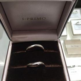 【アイプリモ(I-PRIMO)の口コミ】 まず彼がこちらの指輪を気に入りました。マット加工が他の指輪と異なりす…