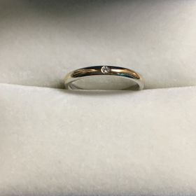 【エクセルコダイヤモンド(EXELCO DIAMOND)の口コミ】 プラチナ・ゴールドのコンビカラーの指輪を探していました。初めはHPで見…