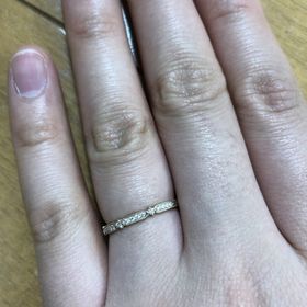 【LUCIE(ルシエ)の口コミ】 シンプルの中に、すこし可愛さもあって惹かれました。
もともとダイヤモン…