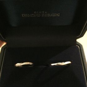 【銀座ダイヤモンドシライシの口コミ】 当時新作だったこともあり、店員さんにオススメされました。
一番の決め手…