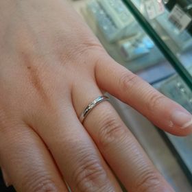 【Ginza Rim(銀座リム)の口コミ】 デザインは、凄く豊富で、何種類もあり、選ぶのに迷う程だったが、色々な…