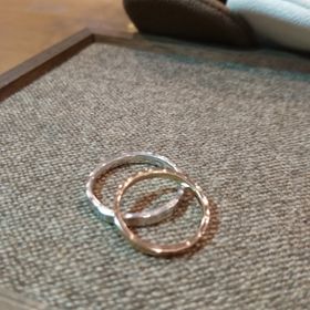 【鎌倉彫金工房の口コミ】 ブランドにこだわりがなく、検索していたところ、ふたりでオリジナルの指…