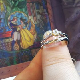 【Beauty and the Beast(ディズニー美女と野獣)の口コミ】 美女と野獣をモチーフ｡ベルのドレスのカラーをゴールドで現してるのがとっ…