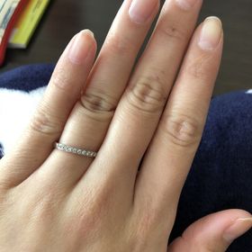 【4℃ BRIDAL(ヨンドシーブライダル)の口コミ】 彼がサプライズで買ってきてくれました！
決め手は彼にしかわからないので…