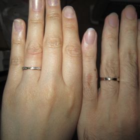 【Preuve(プルーヴ)の口コミ】 指輪のデザインが気に入ったことと、セミオーダーで指輪の色、指輪の内側…