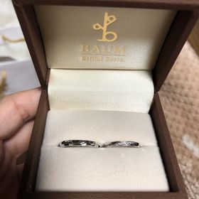 【BAUM(バーム)の口コミ】 色々な結婚指輪を見て回りましたが、いまいちピンとするものが見つからな…