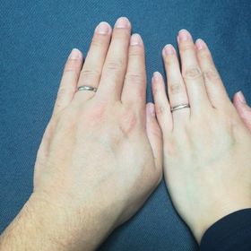 【PILOT BRIDAL(パイロットブライダル)の口コミ】 数ヶ所回った中で、デザインが気に入ったのと、傷が付きにくい素材だった…