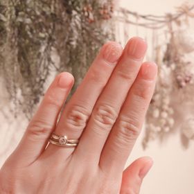 【Cayof(カヨフ)の口コミ】 オリジナルでオーダーできるので、世界に一つだけの自分だけのリングが作…