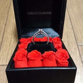 【エクセルコダイヤモンド(EXELCO DIAMOND)の口コミ】 花嫁がつけるベールの形をしていてとても可愛らしさを感じました。
指輪に…