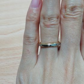 【アイプリモ(I-PRIMO)の口コミ】 指輪のデザインは一発で決めました。
付き合ってた頃にシルバーの指輪を手…