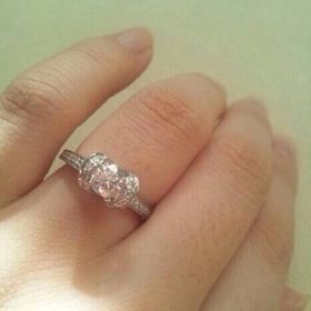 【ティファニー(Tiffany & Co.)の口コミ】 ハートがすごくかわいかったです。他の指輪とは圧倒的にデザインが違いま…