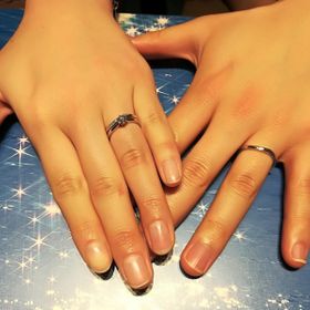 【銀座ダイヤモンドシライシの口コミ】 指輪の付け心地にこだわってた旦那さまが選んだお店で2人とも気に入ったも…